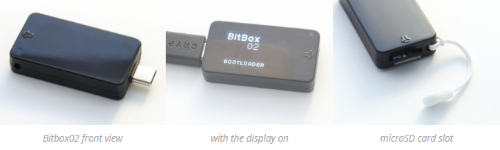 BitBox02 cryptocurrency hardware wallet