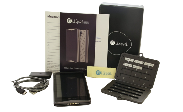 ELLIPAL Titan is a robust hardware wallet
