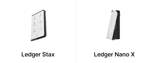 ➤ Ledger Stax vs Ledger Nano X
