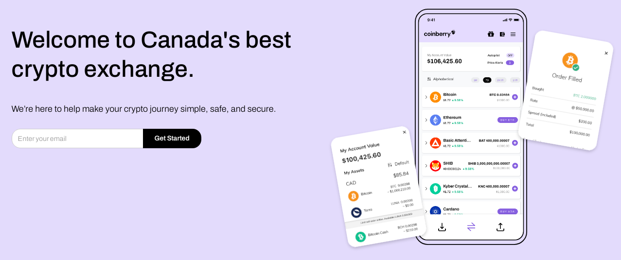 Canada's Best Crypto Exchange - Coinberry