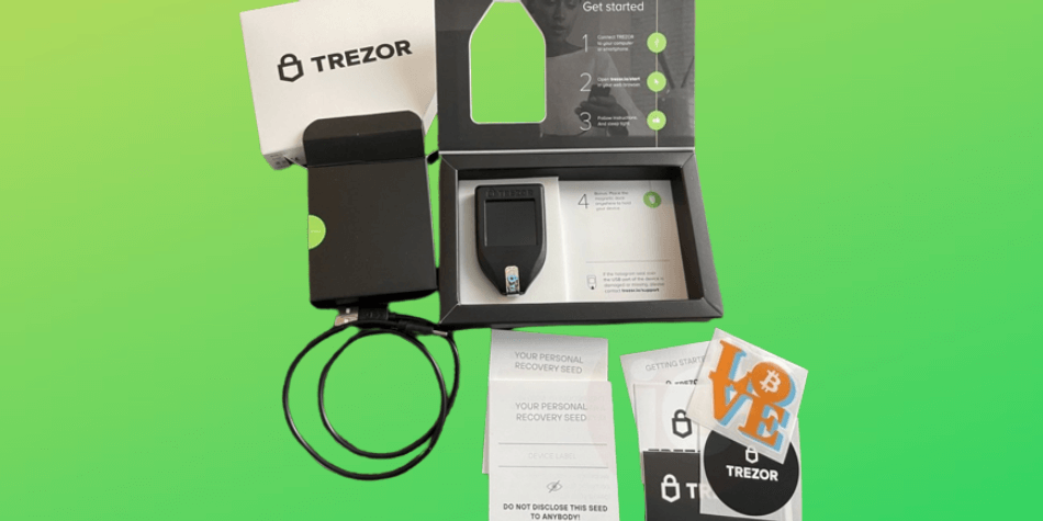Trezor Model T Review - What's Included in the Box