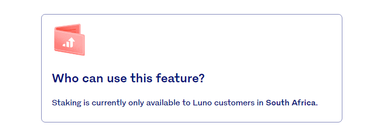 South African Can Make Money with Luno By Staking