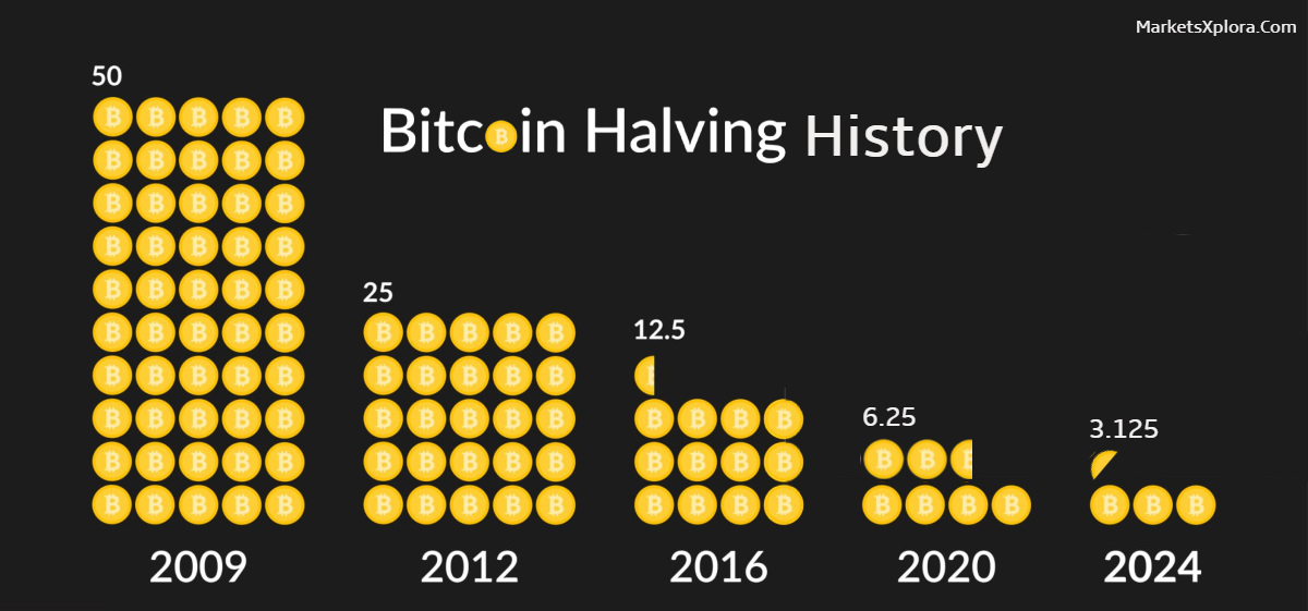 What is Bitcoin Halving? Learn about the history and Unravel the mechanics behind this event that gradually diminishes new Bitcoin supply, fueling speculation around its price effects.