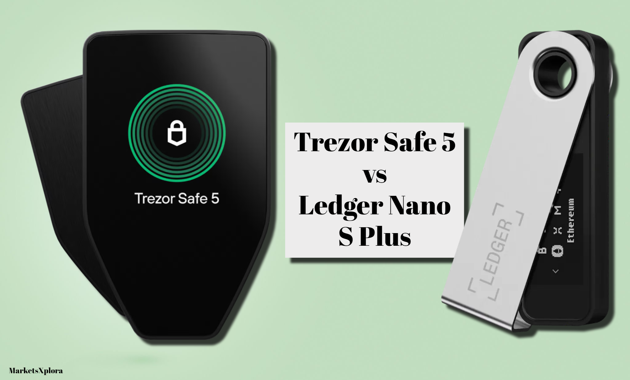 Stuck deciding between Ledger Nano S Plus and Trezor Safe 5 for a secure crypto wallet? We contrast the proprietary security architectures of both to determine the best option.