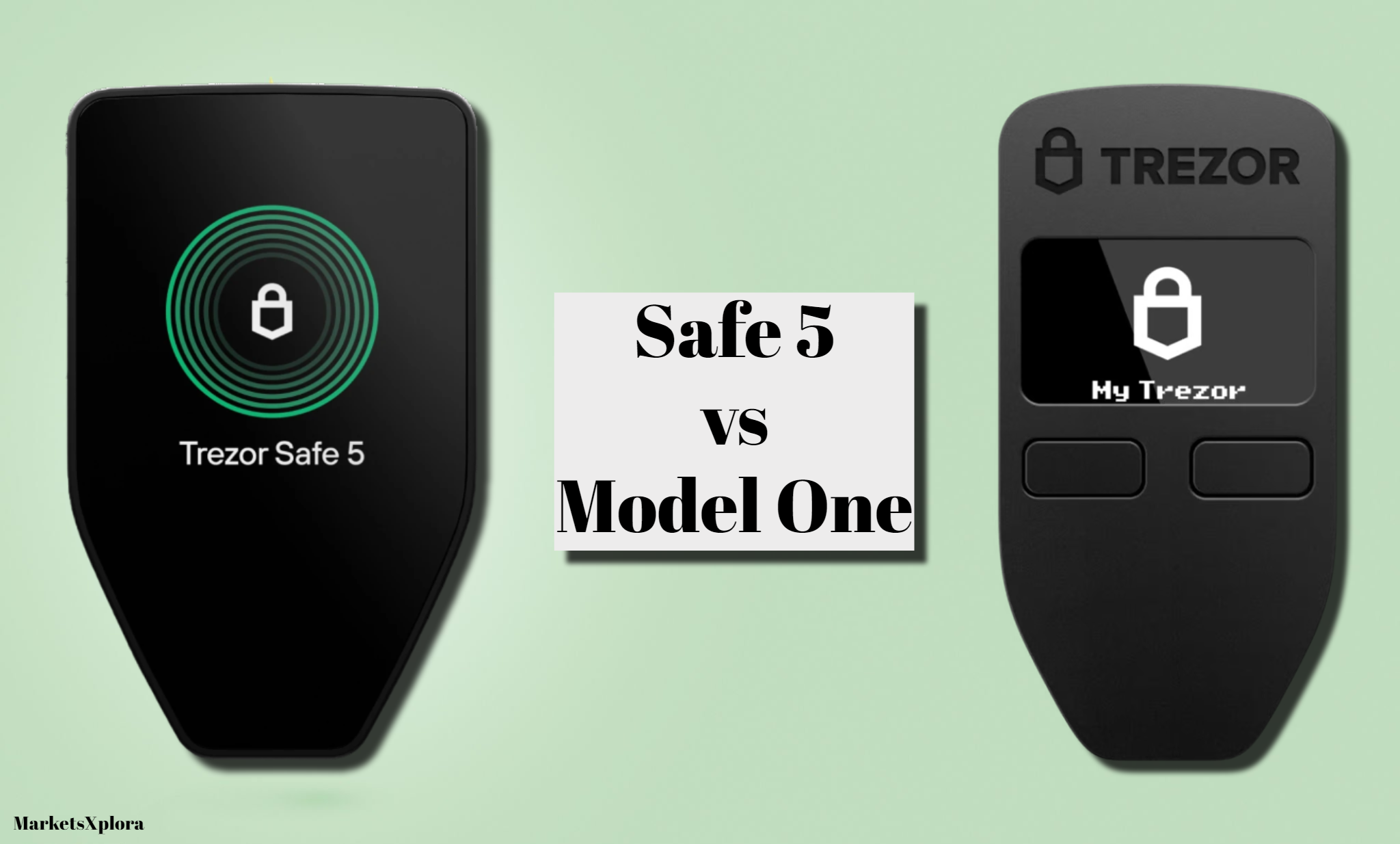 Deciding between Trezor Safe 5 vs Trezor Model One? Our in-depth comparison explores security, ease of use, and value for money.