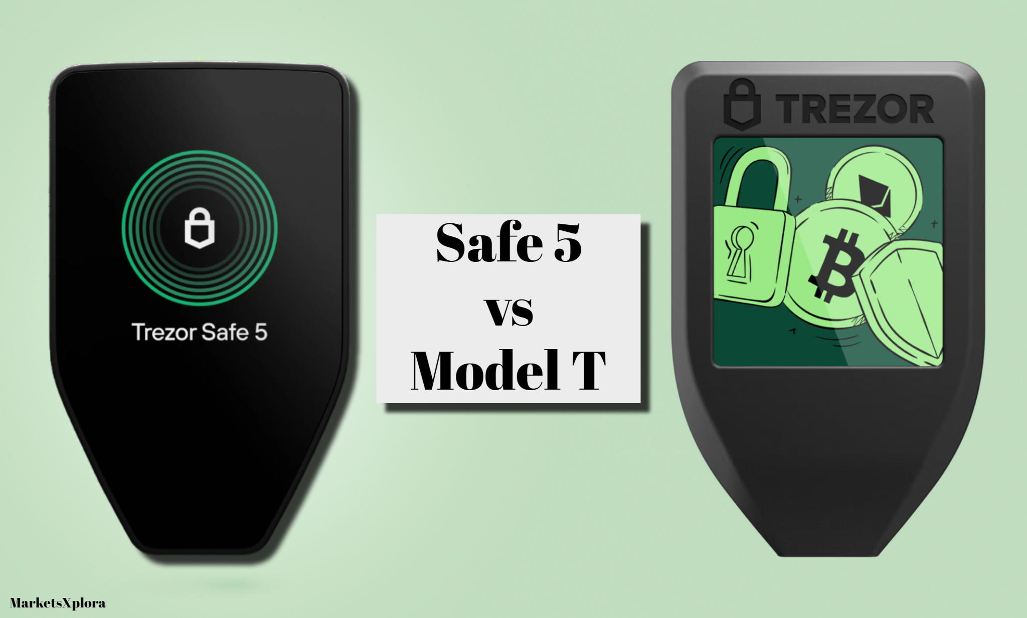 Trezor Safe 5 vs Trezor Model T? Which should you buy? By the time we're done with this comparison, you'll have a crystal-clear picture of which Trezor is the perfect match for your crypto lifestyle.