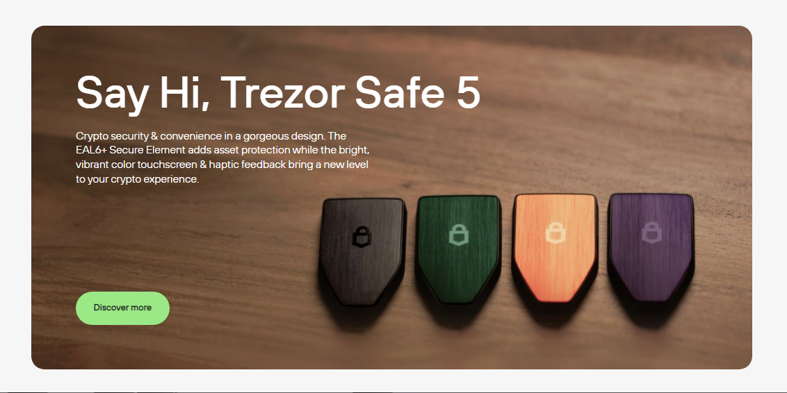 At a major Bitcoin event in Prague, Trezor debuted the Safe 5 wallet and Expert service, designed to make crypto self-custody more accessible.