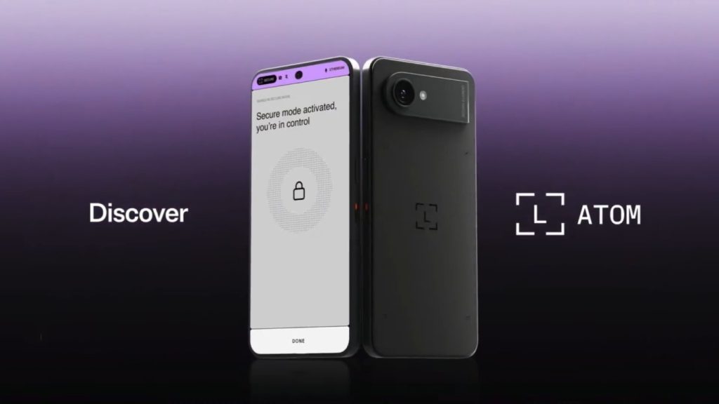Ledger Atom™, a security and privacy device launched at Ledger Op3n 2026